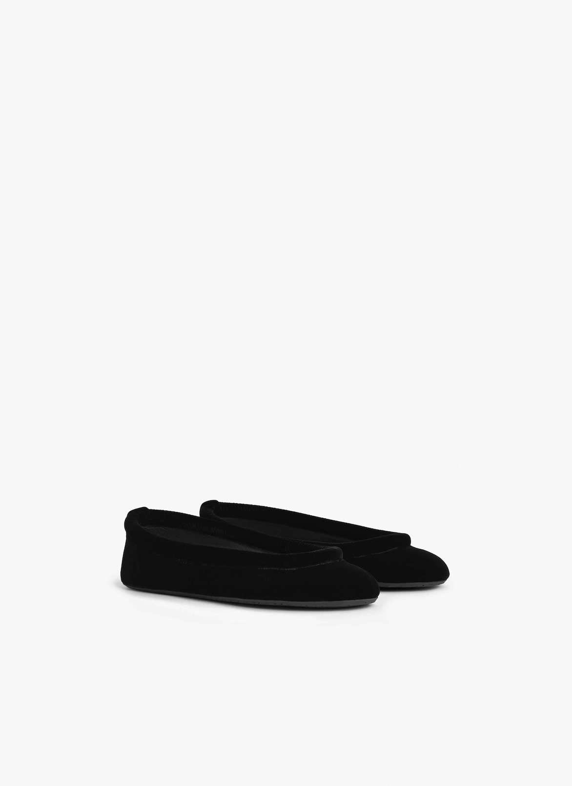 BALLET FLATS IN VELVET ALAÏA BLACK BALLET FLATS IN VELVET